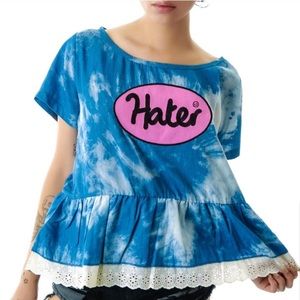 Lazy Oaf Babydoll Hater Tee